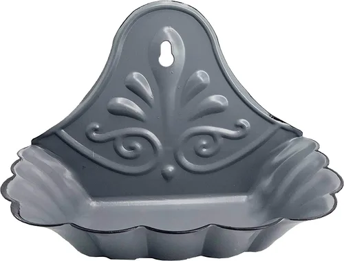 First of a Kind Jabonera de metal esmaltado, bandeja de jabón vintage para baño o cocina, soporte de jabón de metal para baño, decoración de granja,