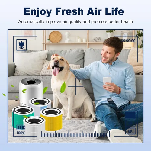 Miniatura 11 de Filtro de repuesto Core 300 para cuidado de mascotas LEVOIT Core 300 Core 300-P Core 300S Vortex Air Purifier, carbón activado de alta eficiencia