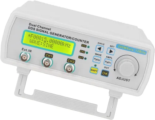 Miniatura 4 de Contador de generador DDS DC5V DDS generador de funciones programables de doble canal Medidor de frecuencia de forma de onda arbitraria