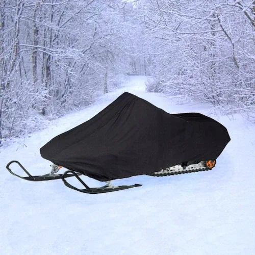 Miniatura 6 de SBU Funda para motos de nieve de almacenamiento de 200 denier, compatible con el trineo de máquina de nieve Arctic Cat Modelo M 9000 King CAT 162