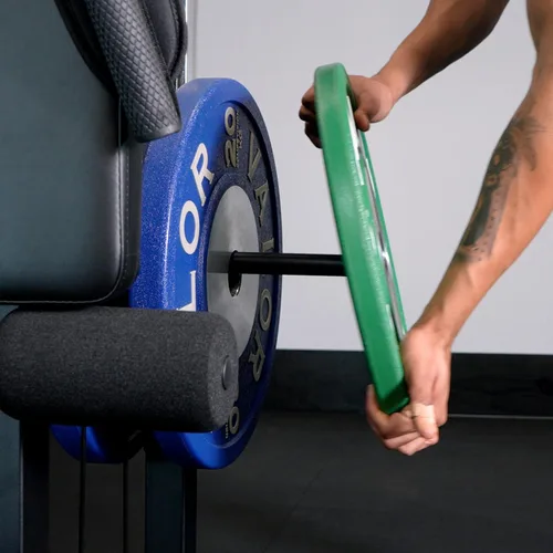 Miniatura 9 de Valor Fitness Máquina de cable de fila baja y desplegable LAT - Sistema de doble polea con carga de placa para entrenamiento de fuerza