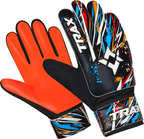 Miniatura 9 de Guantes de portero de fútbol para niños, jóvenes y adultos, guantes de portero de fútbol con látex de 0.157 pulgadas (0.157 in) antideslizantes