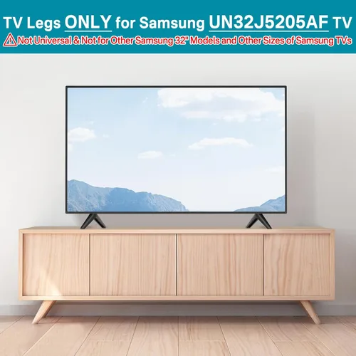 Miniatura 2 de Soporte de TV compatible con televisores LED inteligentes Samsung de 32 pulgadas clase FHD (1080P), patas de soporte de TV solo para soportes de TV