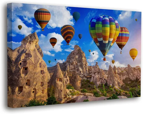 Miniatura 36 de SpiritualHands Lienzo decorativo para pared, diseño de lugares famosos del patrimonio mundial, carteles enmarcados escénicos, paisajes modernos, 03