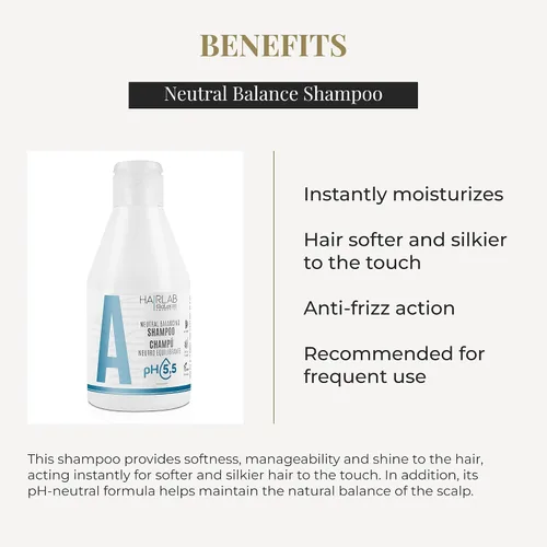 Miniatura 3 de SALERM - Champú Dermoprotector Neutral - Hair Lab Neutral Balancing - 10.1 fl oz - pH neutro - Para todo tipo de cabello - Con vitaminas B y C