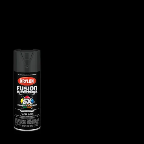 Miniatura 208 de Krylon Fusion - Pintura en aerosol adhesiva todo en uno para uso en interiores y exteriores, 12 onzas, aluminio