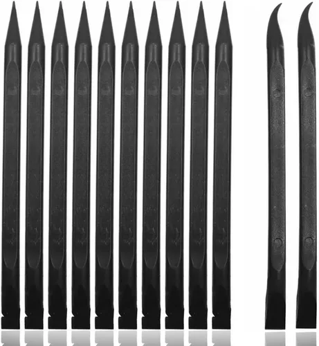 12 unids/pack de plástico resistente Spudger ESD seguro desmontar desmontaje palo duro reparación apertura palanca kit de herramientas para teléfono