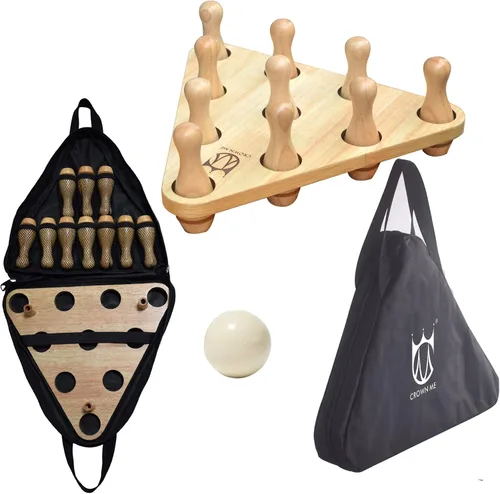 Miniatura 9 de CROWN ME Juego de pasadores de bolos para tejo