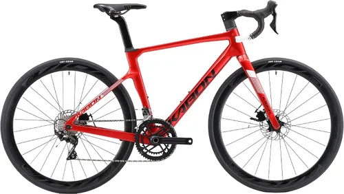 Miniatura 11 de KABON Bicicleta de carretera de carbono completo, 700C marco de fibra de carbono bicicleta de carretera con 105 R7000 22 velocidades freno de disco