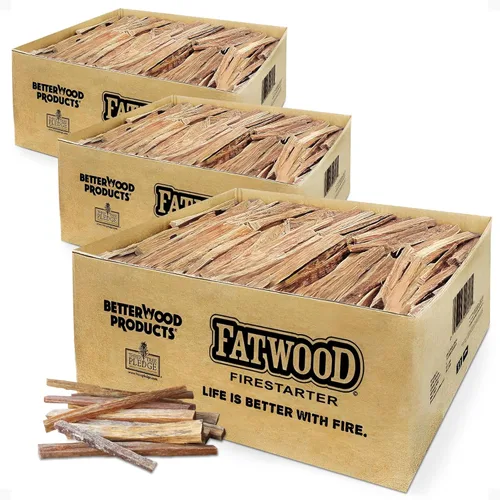 Miniatura 19 de Firestarter de madera de pino totalmente natural para chimenea, quimeneas, parrilla o estufas de pellets y leña, cubo de abedul de 5 libras