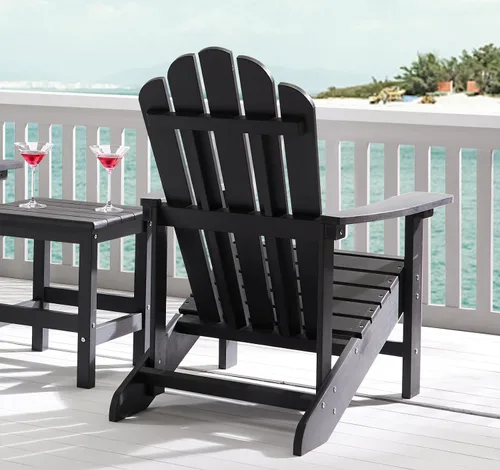 Miniatura 6 de Adirondack - Sillas resistentes a la intemperie, silla de hoguera para patio, sillas de exterior resistentes, sillas de césped, fácil montaje, 350