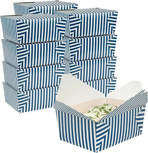 Miniatura 61 de Restaurantware Bio Tek - Cajas para llevar de 30 onzas, 200 loncheras para llevar, cierre de tabulación, resistentes al calor, desechables, de papel