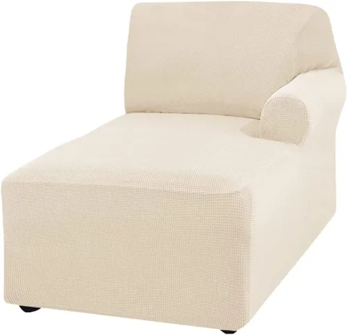 Miniatura 18 de SFYZ HOME Funda de sillón jacquard moderno, de forro polar, funda elástica para sillón izquierdo/derecho para sofá biplaza en forma de L