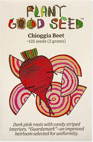 Miniatura 4 de Plant Good Seed Organic Merlin F1 - Semillas de remolacha roja, paquete de 125, semillas tradicionales para plantar verduras, suministros