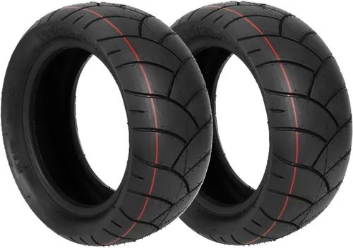 Miniatura 8 de Neumático sin cámara de 11 pulgadas 90/65-6.5 para scooters eléctricos, 100/55-6.5 neumáticos de goma gruesa scooters piezas de repuesto (1 unidad)
