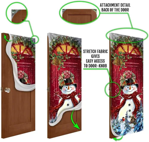 Miniatura 4 de Decoraciones navideñas para exteriores, interiores, patio, muñeco de nieve, decoración del hogar, casa de campo, regalos de Navidad para hombres
