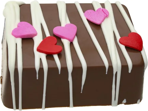 Miniatura 3 de CybrTrayd Molde para dulces de chocolate – Barra rectangular lisa Krisp Treat – 4 cavidades 3" x 2-5/16" x 1-1/8" – Para dulces, galletas