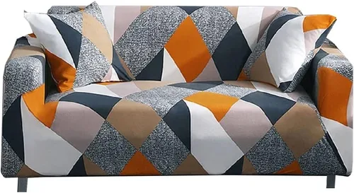 Miniatura 13 de Funda elástica para sofá de 3 plazas, funda protectora para sofá de 3 plazas, fundas elásticas para sofá de 2/3 plazas, fundas protectoras de sofá