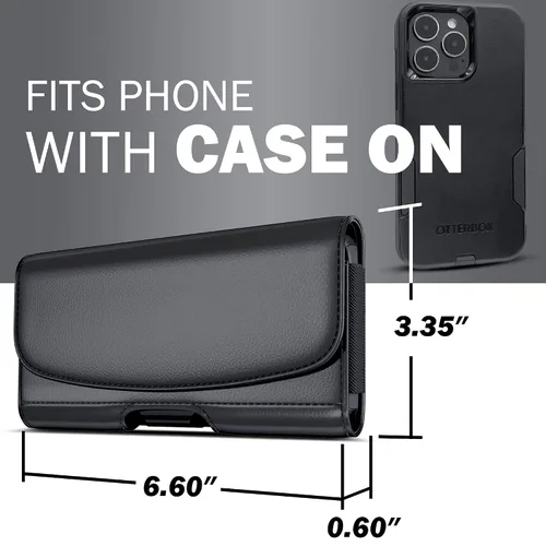 Miniatura 2 de Funda compatible solo con modelos Samsung Galaxy Ultra (S25 S24 S23 S22 S21 S20) – Funda de alta calidad para cinturón de teléfono celular con clip