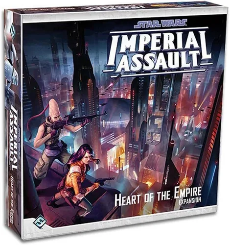 Juego de mesa Star Wars Imperial Assault Heart of the Empire EXPANSIÓN - Épico juego de estrategia de miniaturas de ciencia ficción para niños y