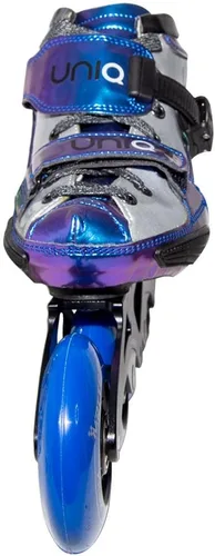 Miniatura 2 de Uniq Q7 Patines de velocidad en línea Junior Tamaños ajustables Azul