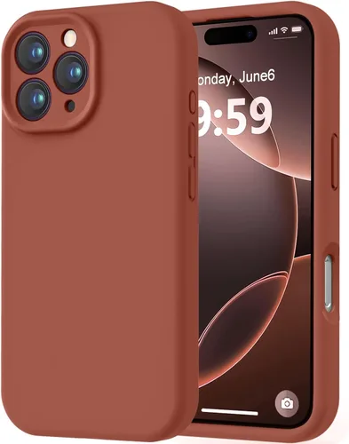 Miniatura 93 de LOVE 3000 Compatible con Funda para iPhone 15, [Cámara de Cobertura Completa de Silicona Suave] [Protección contra Caídas de 8 pies], Forro de Negro