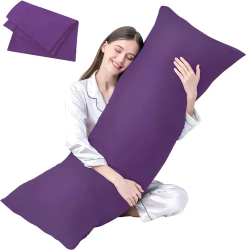 Miniatura 27 de DOWNCOOL Relleno de Almohada Grande para el Cuerpo - Almohada Transpirable de Cuerpo Completo para Personas que Duermen de Lado - Almohada de Cama
