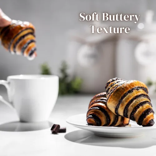 Miniatura 8 de Pasteles Rugelach Croissant de Chocolate Pan Babka de Chocolate Pastelería de Desayuno Snack de Café Kosher, Sin Lácteos y Sin Nueces