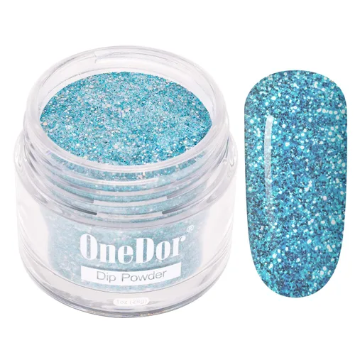 Miniatura 21 de OneDor - Polvo para uñas, polvo para inmersión de uñas, sistema de pigmentos de color acrílico, 1 onza