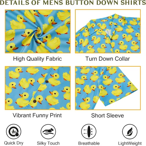 Miniatura 99 de Camisa hawaiana para hombre, con estampado floral, cómoda, con botones, casual, manga corta, ropa de playa para hombre