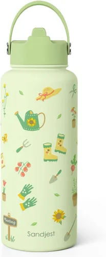 Miniatura 16 de Regalos cristianos para mujeres, botella de agua inspiradora de acero inoxidable de 32 onzas con aislamiento con tapa, regalos religiosos para mamá