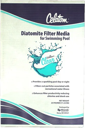 Miniatura 3 de EasyGo Product Celatom Diatomaceous Earth DE Ayuda para Filtro de Piscina – Filtración de Piscinas y Spa – 25 Libras