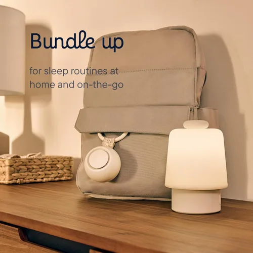 Miniatura 8 de Hatch Go Máquina de sonido portátil para bebés y niños Chupete para dormir 10 sonidos relajantes Ruido blanco Shush Viaje Regalo