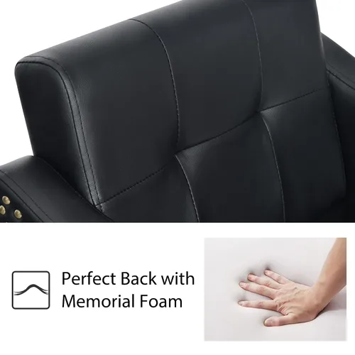 Miniatura 4 de BarberPub Silla de salón para estilista, silla de peluquería hidráulica, equipo de spa de belleza 8813 (ajuste de altura del asiento de 6 pulgadas)
