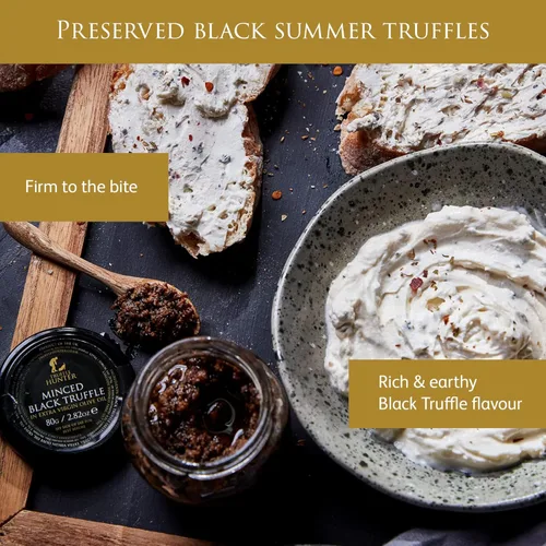 Miniatura 2 de TruffleHunter - Trufa negra picada - Trufas conservadas en aceite de oliva extra virgen - 2.82 oz