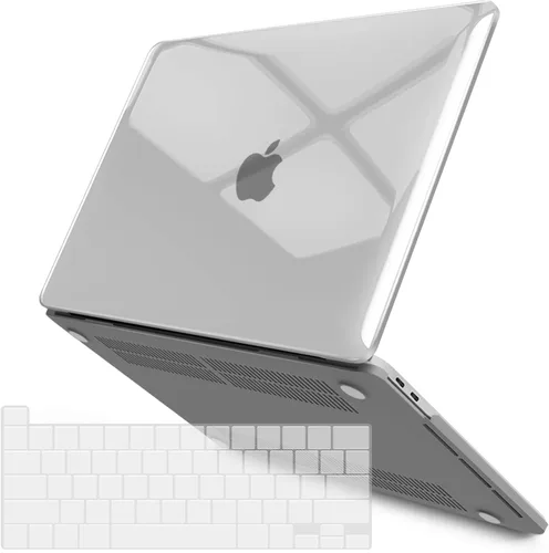 Miniatura 37 de IBENZER Compatible con Funda para MacBook Pro de 15 Pulgadas 2019 2018 2017 2016 A1990 A1707, Funda Rígida de Plástico con Cubierta de Teclado