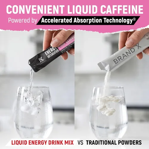 Miniatura 2 de CardoMax - Paquetes de bebidas energéticas - Paquetes de cafeína líquida para hombres y mujeres con BCAA, vitamina B12, vitamina B6 y B3 - Sin
