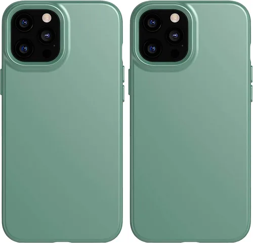 Miniatura 7 de tech21 Evo - Funda delgada para Apple iPhone 12 Pro Max con protección contra caídas de 8 pies, color azul clásico