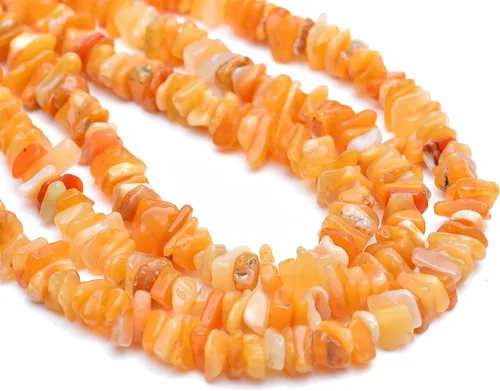 Miniatura 7 de 100 piezas de cuentas de piedras preciosas naturales para hacer joyas, 0.5 pulgadas, redondas irregulares, cuentas sueltas de cristal perforadas