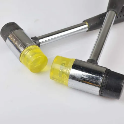 Miniatura 5 de Mazo de goma que no deja marcas, martillo de acero con mango de goma antideslizante para proyectos de bricolaje, manualidades, carpintería e
