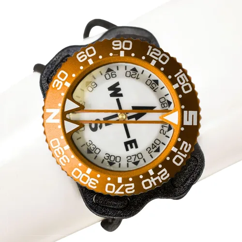 Miniatura 21 de Scuba Choice Brújula de buceo (soporte de muñeca/bungee) – Herramienta de navegación submarina fácil de leer para buceo, diseño duradero con bisel