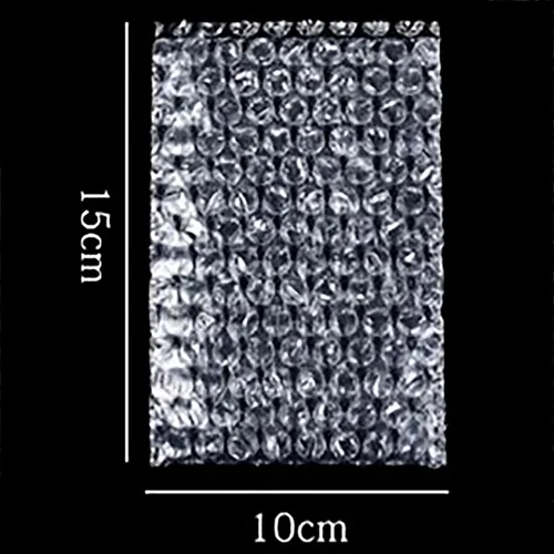 Miniatura 2 de 100 bolsas de 4 x 6 pulgadas con cojín de burbujas transparentes, bolsas protectoras de embalaje para envíos en movimiento