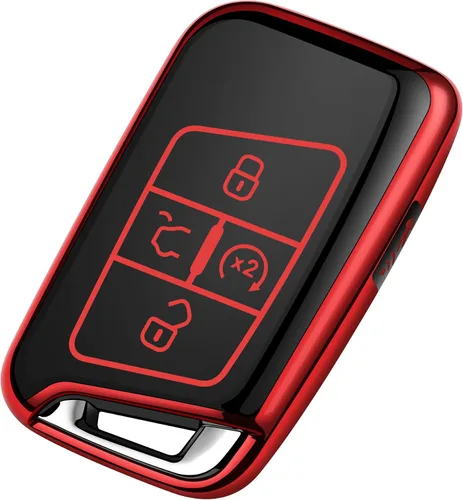 Miniatura 8 de Tukellen Funda para llavero Volkswagen, funda de TPU suave de alta calidad, protección completa, funda para llavero VW Tiguan Atlas Jetta Passat Azul