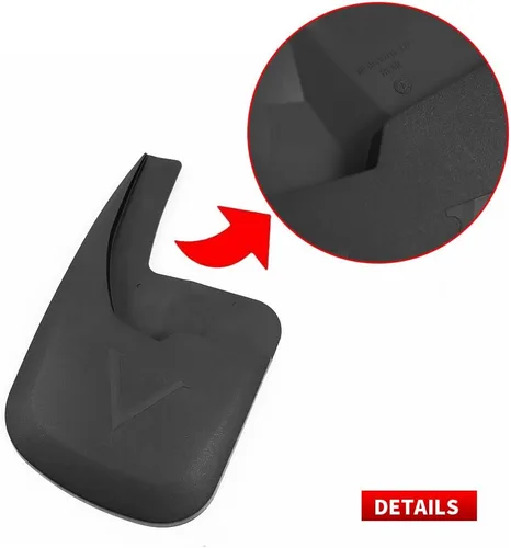 Miniatura 5 de KCOOL Aletas de barro compatibles con Ford 2015-2020 F150 sin guardabarros OEM Juego de guardabarros delantero y trasero (juego de 4 piezas)