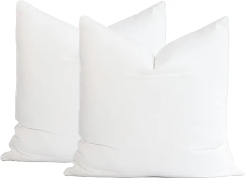 Miniatura 12 de Hofdeco Premium Relleno de almohada, 20 x 20 pulgadas (para funda de tamaño de 18 x 18 pulgadas), resistente al agua, sintético para patio, banco