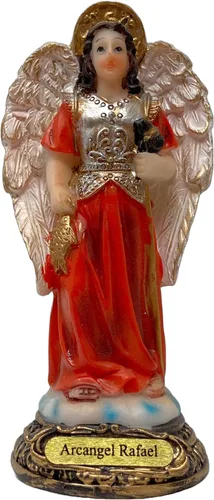 Miniatura 4 de Juego de 3 Arcángeles de 4" Arcángeles Figura Set Arcangel Miguel, Gabrie & Rafael