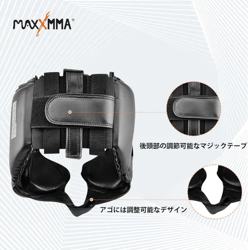 Miniatura 3 de MaxxMMA - Protector de cabeza L/XL para boxeo, entrenamiento MMA, kickboxing, sparring, karate, taekwondo