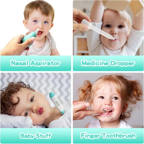 Miniatura 4 de Kit de aseo para bebés para niños y niñas, seguridad para recién nacidos, juego de aseo esencial para guardería, regalo para padres primerizos