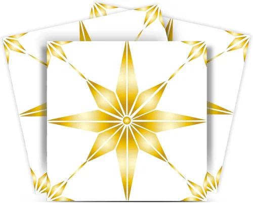 Miniatura 17 de Adhesivos para azulejos Mi Alma, 24 unidades, Talavera, plantillas de pared, calcomanías para despegar y pegar, fácil aplicación, ideal para baño