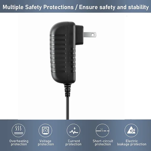 Miniatura 3 de Digipartspower Adaptador de CA para Chuwi Vi8 8 Android Tablet PC, cable de fuente de alimentación, cargador PSU